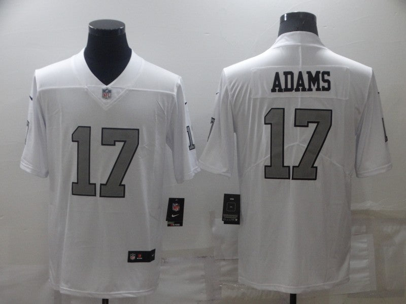 Men’s Las Vegas Raiders Davante Adams #17 White Jersey