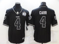 Men’s Las Vegas Raiders Derek Carr #4 Black Alternate Jersey