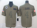 Men’s Las Vegas Raiders Derek Carr #4 Brown Jersey