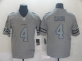 Men’s Las Vegas Raiders Derek Carr #4 Gray Jersey