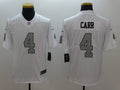 Men’s Las Vegas Raiders Derek Carr #4 White Jersey