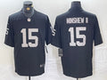 Men’s Las Vegas Raiders Gardner Minshew II #15 Black Jersey