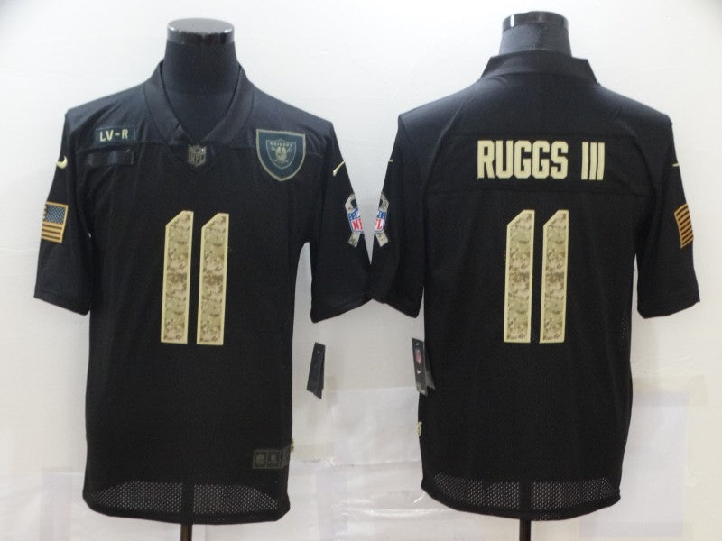 Men’s Las Vegas Raiders Henry Ruggs III #11 Black Authentic Jersey
