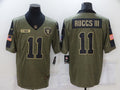 Men’s Las Vegas Raiders Henry Ruggs III #11 Brown Jersey