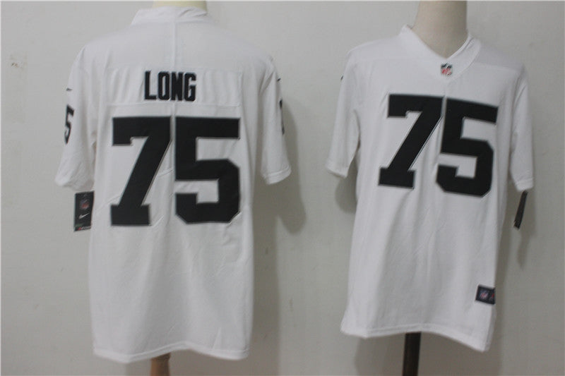 Men’s Las Vegas Raiders Howie Long #75 White Jersey