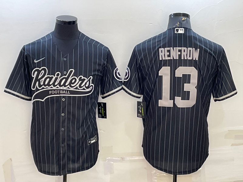 Men’s Las Vegas Raiders Hunter Renfrow #13 Black Jersey Joint Edition
