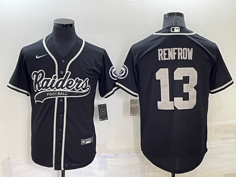 Men’s Las Vegas Raiders Hunter Renfrow #13 Black Jersey Joint Edition