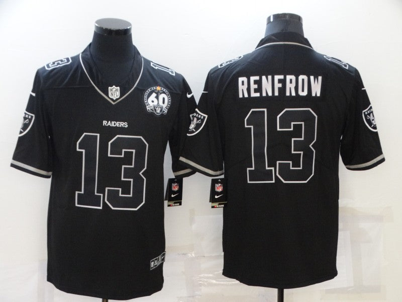 Men’s Las Vegas Raiders Hunter Renfrow #13 Black Jersey