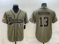 Men’s Las Vegas Raiders Hunter Renfrow #13 Olive 2022 Salute To Service Limited Jersey Joint Edition