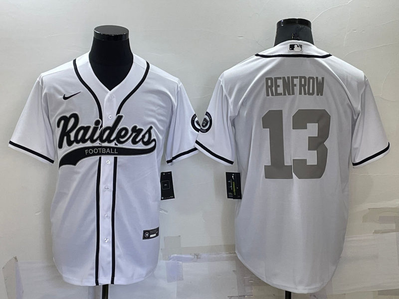Men’s Las Vegas Raiders Hunter Renfrow #13 White Jersey Joint Edition