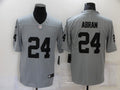 Men’s Las Vegas Raiders Jonathan Abram #24 Gray Inverted Legend Jersey