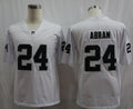 Men’s Las Vegas Raiders Jonathan Abram #24 White Jersey
