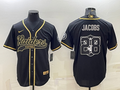 Men’s Las Vegas Raiders Josh Jacobs #28 Black Jersey Joint Edition