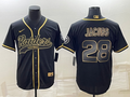 Men’s Las Vegas Raiders Josh Jacobs #28 Black Jersey Joint Edition
