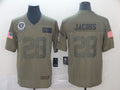 Men’s Las Vegas Raiders Josh Jacobs #28 Brown Jersey