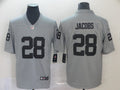 Men’s Las Vegas Raiders Josh Jacobs #28 Gray Inverted Legend Jersey