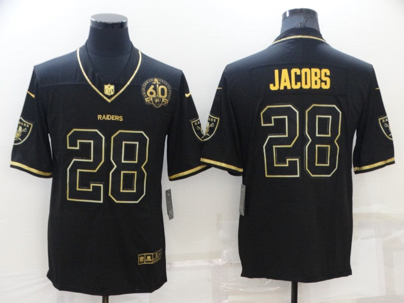 Men’s Las Vegas Raiders Josh Jacobs Black Jersey