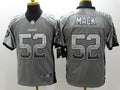 Men’s Las Vegas Raiders Khalil Mack #52 Gray Jersey
