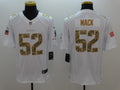 Men’s Las Vegas Raiders Khalil Mack #52 White Alternate Jersey