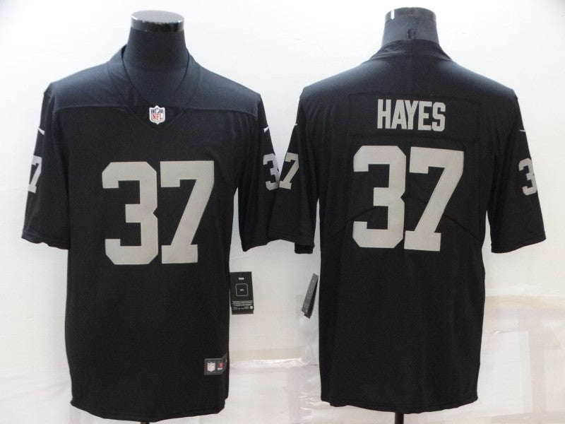 Men’s Las Vegas Raiders Lester Hayes #37 Black Jersey