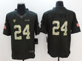 Men’s Las Vegas Raiders Marshawn Lynch #24 Black Authentic Jersey