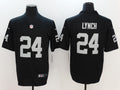 Men’s Las Vegas Raiders Marshawn Lynch #24 Black Jersey