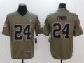 Men’s Las Vegas Raiders Marshawn Lynch #24 Brown Jersey