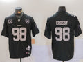 Men’s Las Vegas Raiders Maxx Crosby #98 Black 2024 Vapor F.U.S.E. Limited Jersey