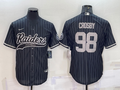 Men’s Las Vegas Raiders Maxx Crosby #98 Black Jersey Joint Edition
