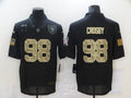 Men’s Las Vegas Raiders Maxx Crosby #98 Black Jersey