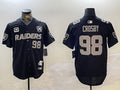 Men’s Las Vegas Raiders Maxx Crosby #98 Black Team Jersey