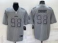 Men’s Las Vegas Raiders Maxx Crosby #98 Gray Atmosphere Jersey