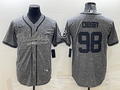 Men’s Las Vegas Raiders Maxx Crosby #98 Gray Jersey Joint Edition