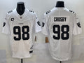 Men’s Las Vegas Raiders Maxx Crosby #98 White Jersey