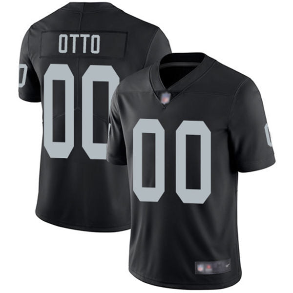 Men’s Las Vegas Raiders Retired Player #00 Jim Otto Nike Black Football Game Jersey