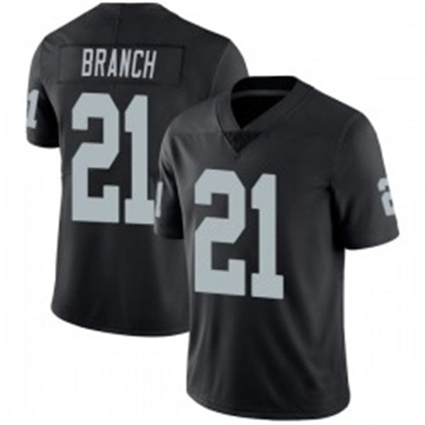 Men’s Las Vegas Raiders Retired Player #21 Cliff Branch Black Vapor Untouchable Stitched NFL Nike Limited Jersey