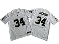 Men’s Las Vegas Raiders Retired Player #34 Bo Jackson Nike White 2023 F.U.S.E. Vapor Limited Jersey