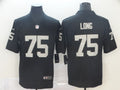 Men’s  Las Vegas Raiders Retired Player #75 Howie Long Nike Black Football Game Jersey