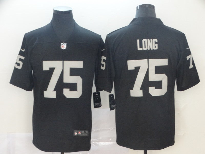 Men’s  Las Vegas Raiders Retired Player #75 Howie Long Nike Black Football Game Jersey