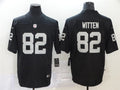 Men’s Las Vegas Raiders Retired Player #82 Jason Witten Nike Black Football Game Jersey