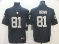 Men’s Las Vegas Raiders Tim Brown #81 Black Jersey