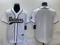 Men’s Las Vegas Raiders White Blank Jersey