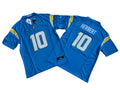 Men’s Los Angeles Chargers #10 Justin Herbert Nike Powder Blue Vapor F.U.S.E. Limited Jersey