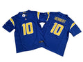 Men’s Los Angeles Chargers #10 Justin Herbert Nike Royal Vapor F.U.S.E. Limited Jersey