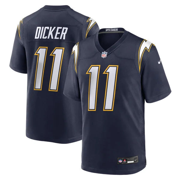 Men’s Los Angeles Chargers #11 Cameron Dicker Nike Navy Alternate Vapor Limited Player Jersey