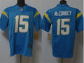 Men’s Los Angeles Chargers #15 Ladd McConkey Nike Powder Blue Vapor Limited Player Jersey