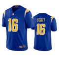 Men’s Los Angeles Chargers #16 J.K. Scott Royal Gold 2nd Alternate Vapor Limited Jersey