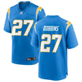Men’s Los Angeles Chargers #27 J.K. Dobbins Nike Powder Blue Vapor Limited Player Jersey