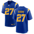 Men’s Los Angeles Chargers #27 J.K. Dobbins Nike Royal Gold 2nd Alternate Vapor Limited Jersey