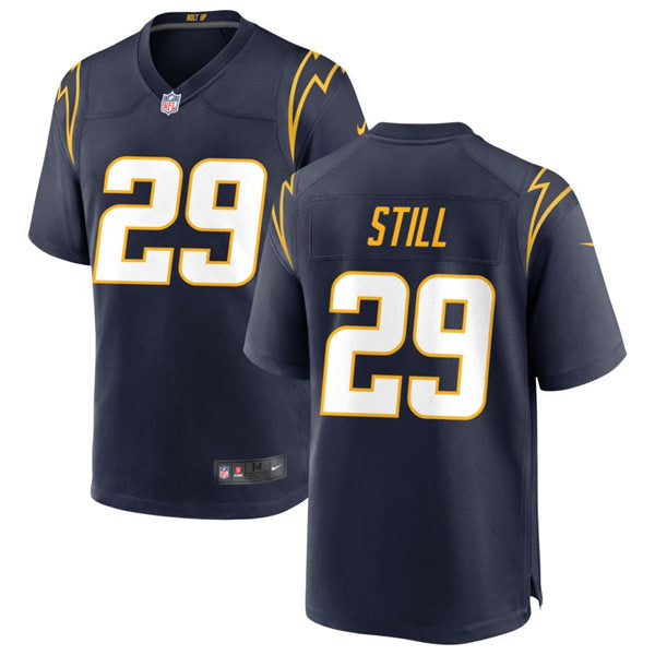 Men’s Los Angeles Chargers #29 Tarheeb Still Nike Navy Alternate Vapor Limited Player Jersey